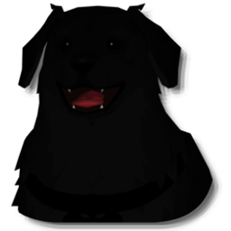 黑色獵犬